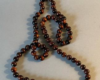 Tiger Eye Beads Necklace