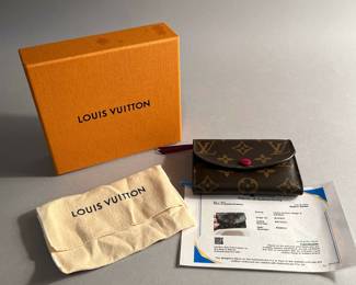 Louis Vuitton with certificate of authenticity