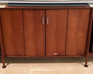 Mid Century Modern Console, speakers sold separately