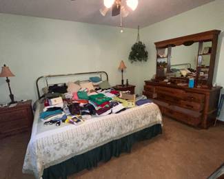 King size Brass bed