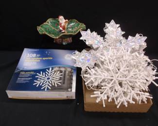 Outdoor Snowflake lights