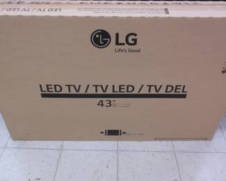 43" LG LED TV