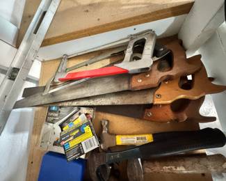 Saws tools lots of tools 