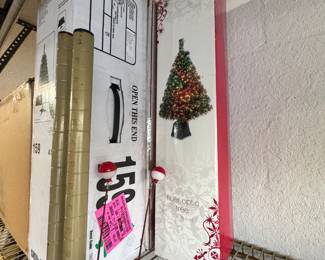 Christmas trees big and small new in box 
