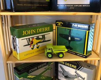 John Deere airplane banks 