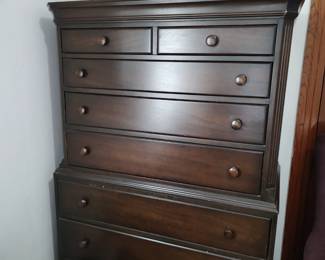 Antique  Mahogany Chest on Chest