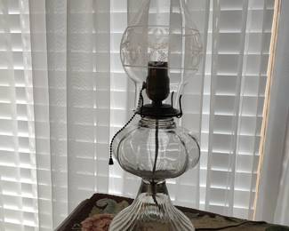 Antique Oil Lamp
