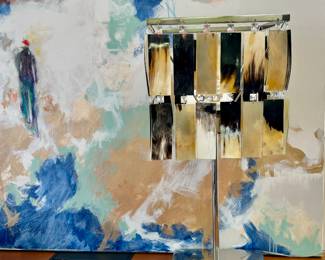 Roberta Schilling horn lamp