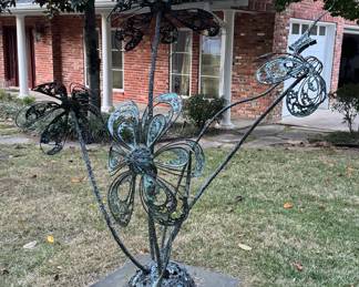 Large ironwork sculpture 