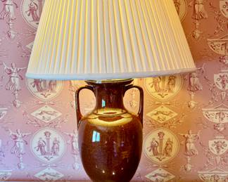 Frederick Cooper ceramic urn lamp
