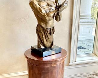 Mel Shipley bronze sculpture of Jesus Christ 