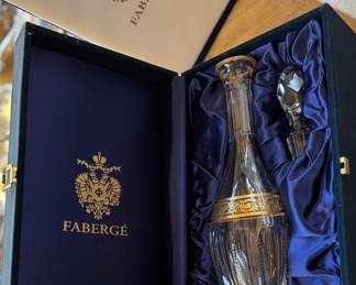 Faberge’ decanter