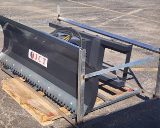 Unused 2024 JCT Skid Steer Snow/Dozer Blade | 84inch Blade