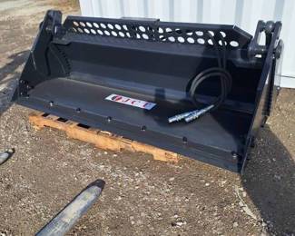 Unused 2024 JCT Skid Steer 4 and 1 Bucket