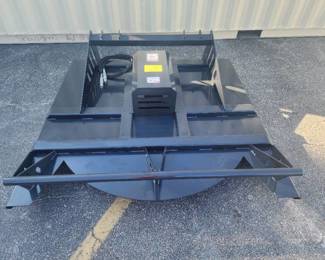 Unused 2024 JCT Heavy Duty Skid Steer Brush Cutter (with Stump jumper and extra blades)