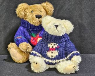 Boyd's Bears "Dexter" & "Freezy T. Frostman" Bears