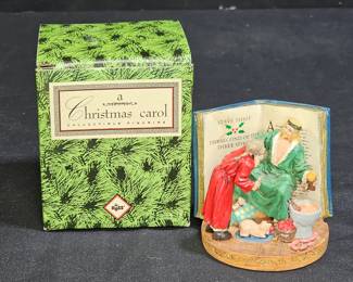 A Christmas Carol Figurine "Stave Three"