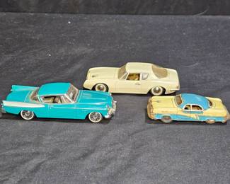 VTG Studebaker Golden Hawk, Avanti & more Toy Cars