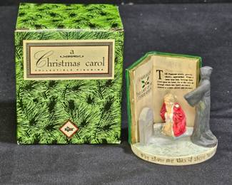 A Christmas Carol Figurine "Stave Four"