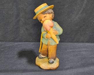 Anri Ferrandiz "Summertime" Hand Carved Wood Fig.