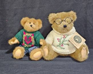 Boyd's Bear "Karen A. Mulberry" & "Edmund" Bears