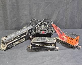 Vintage Lionel Marx O-Gauge Engine, Tender, & More
