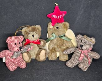 4 Boyd's Bears Teddy Bears