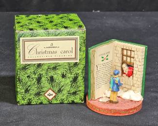 A Christmas Carol Figurine "Stave Five"
