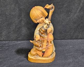 Anri Ferrandiz "The Quintet" Hand Carved Wood Fig.