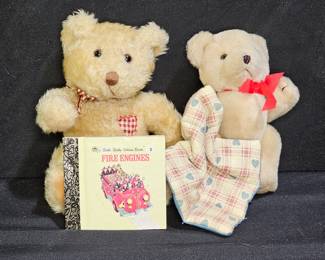 Russ True Heart Bear, Articulating Bear, Tiny Book