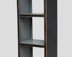 Tall 87" High Modern Lacquer Abstract Display Bookcase
