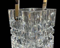 Fine Svres Crystal Ice Bucket with Handle
