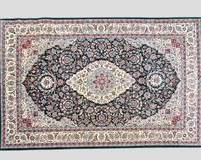 Vintage Persian Hand Knotted Wool Area Rug
