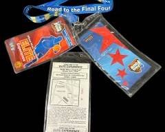 Three 2008 Mens College Basketball Final Four Kansas, Memphis, North Carolina, and UCLA Tickets visit Ararityauctions.com for our sports auction
