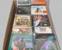 Instant Collection of 48 Sound Tracks and Classical CDs Including Indiana Jones, Leopold, Busoni, John Paul Jones, The Quiet Man and more
