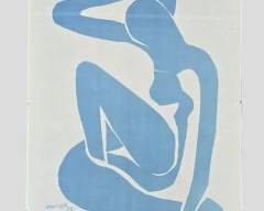 Vintage Matisse Poster Print in Glass frame
