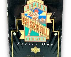 Vintage Complete Set Collection of 1993 Upper Deck Major League Baseball Trading Cards visit Ararityauctions.com for our sports auction
