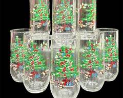 Luminarc Holiday Highball Drinking Glasses set of 8
