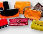 Vintage Limited Collection, Carvela, Dickins & Jones, Liz Claiborne, Nine West, and Fashion Express Bright Colored Purses and Clutches Lot
