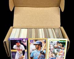 Fantastic Collection of 1980s and 1990s Donruss and Topps Atlanta Braves Baseball Team Trading Cards visit Ararityauctions.com for our sports auction
