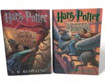 Stated 1st American Editions Harry Potter and the Chamber of Secrets AND Prisoner of Azkaban Hardcover Books with Dust Jacket by JK Rowling
