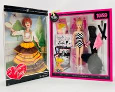 NIB Vintage MATTEL "I Love Lucy" Doll and 1959 Original Barbie in Box. Rare, Mint Condition.
