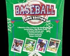Vintage UNOPENED Complete Set Collection of 1990 Upper Deck Major League Baseball 3-D Holograms and Trading Cards visit Ararityauctions.com for our sports auction

