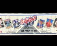 Vintage UNOPENED Complete Set Collection of 1991 Upper Deck Major League Baseball 3-D Holograms and Trading Cards visit Ararityauctions.com for our sports auction
