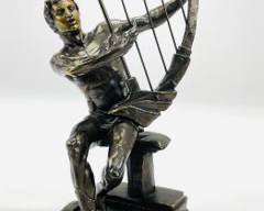 Yiannis Koutsis Bronze Statue of David Mythological BronzeSculpture
