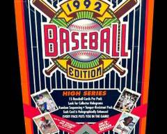 Vintage Complete Set Collection of 1992 Upper Deck Major League Baseball 3-D Holograms and Trading Cards visit Ararityauctions.com for our sports auction
