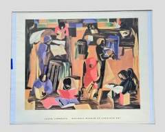 Jacob Lawrence Framed Poster National Museum American Art
