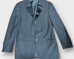 Vintage Armani Black Silk Blazer

