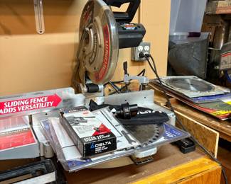 . . . miter saw
