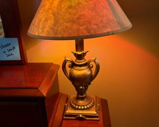 . . . brass lamp